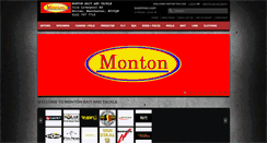 Desktop Screenshot of eshop.montonbaitandtackle.co.uk